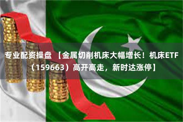 专业配资操盘 【金属切削机床大幅增长！机床ETF（159663）高开高走，新时达涨停】