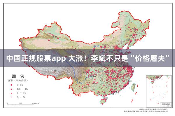 中国正规股票app 大涨！李斌不只是“价格屠夫”